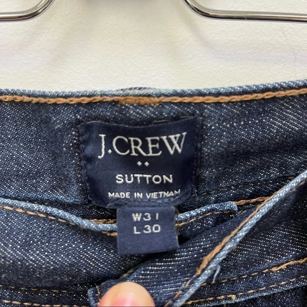 J. Crew Sutton Jeans